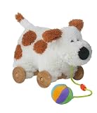 Orange Tree Toy Soft Dog Pull Along