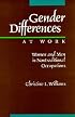 Gender Differences at Work: Women and Men in Non-traditional Occupations