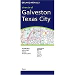 Rand McNally Galveston Texas City Map: Including Alvin/Dickinson/Hitchcock/La Marque/League City/Sante Fe/The Village of Tiki Island Plus Houston & Vicinity/mileage & Driving Times Map/Neig book cover