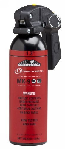 Defense Technology 56895 MK-9 Stream, 1.3% Red Band/1.3% Blue Band Pepper Spray