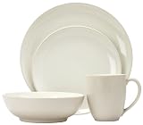 Noritake Colorwave Cream 16-Piece Dinnerware Set, Service for 4