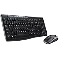 Logitech - Wireless Combo MK260 - Clavier sans-fil + souris sans-fil - r�cepteur sans-fil USB - Azerty - Noir