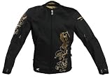 Joe Rocket Goldwing Luxor Ladies Sport Textile Motorcycle Jacket Black/Black S