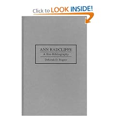 Ann Radcliffe: A Bio-Bibliography (Bio-Bibliographies in World Literature)
