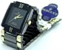 Perucci Milano Rado Style Gun Metal Watch PR-1919