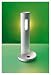 GROK by LEDS 10-0221-S3-F1 U Adagio One-Light Table lamp in Polished and Burnished Aluminum and Anti-Glare Glass with 1 T4 G9-Base Maximum 50-Watt Bulb