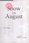 Snow in August: Play by Gao Xingjian