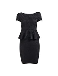 Nylon/Rayon/Spandex Lace Vintage Peplum General Print Bandage Dress 