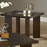 Delano End Table in Rich Espresso