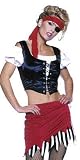 5 Piece Sexy Pirate Bedroom Outfit