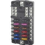 Blue Sea Systems 5031 ST Blade Fuse Block without Cover