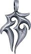 BICO AUSTRALIA JEWELRY (E4) THE STAG - STRENGTH & MALE SEXUALITY - Comes with a Generic 18 inch (to 20in) Adjustable 4mm Black Rubber Necklace.