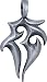 BICO AUSTRALIA JEWELRY (E4) THE STAG - STRENGTH & MALE SEXUALITY - Comes with a Generic 18 inch (to 20in) Adjustable 4mm Black Rubber Necklace.