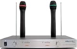Dual Wireless VHF Microphone System with Two Handheld Microphones, HS2388