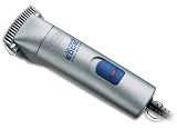 Andis 23090 UltraEdge Special Edition AGC Super 2-Speed Cattle & Horse Clipper with Super Blocking Blade, Silver