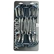 Black Diamond Quicksilver Quickpack Quickdraws Ink Blue/Ink Blue, 12cm