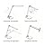 Guanya F118 LED Desk Lamps,table Lamps,fog Lamp Switches,dimmable Led,7-level Dimmer,touch-sensitive Control Panel
