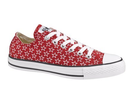 Converse Chuck Taylor All Star Low Top Stars Red 109960F