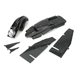 Team Losi Painted Body, Black: Slider by TEAMLOSI