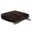 RMC Martin Ksohoh Red Monkey Company MKWS brown horse hair bill fold & credit car wallet with flap
