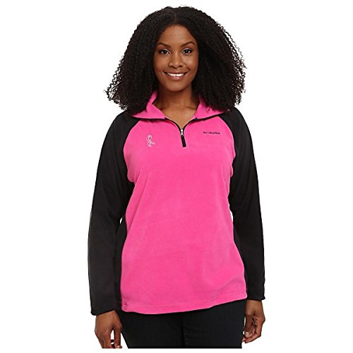 コロンビア アウター パーカ＆スウェット Plus Size Tested Tough in Pink Fleece Ha Pink Ice/B [並行輸入品]