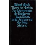 Theorie des Handelns: Zur Rekonstruktion der Beitrage von Talcott Parsons, Emile Durkheim und Max Weber book cover