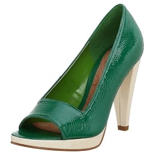 Cindy Says Women's Audrey Peep Toe Pump
