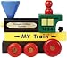 MY Train Engine w/personalized brass-finish plate
