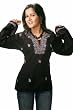Black long sleeves Embroidered Kurti/Tunic