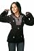 Black long sleeves Embroidered Kurti/Tunic