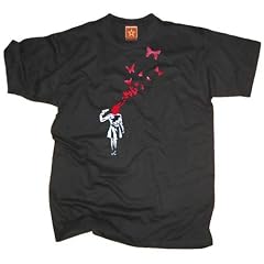 T-Shirt Suiside Butterfly, verschiedene Farben, Gr. S bis 5XL