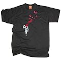 T-Shirt Suiside Butterfly, verschiedene Farben, Gr. S bis 5XL