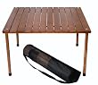 Table in a Bag W2716 Portable Table with Carrying Bag, Brown