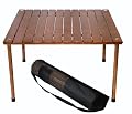Table in a Bag W2716 Portable Table with Carrying Bag, Brown