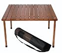 Table in a Bag W2716 Portable Table with Carrying Bag, Brown