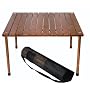 Table in a Bag W2716 Portable Table with Carrying Bag, Brown