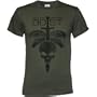Halo 3: ODST 2 Helmets & Skull Emblem Men's T-Shirt, Medium