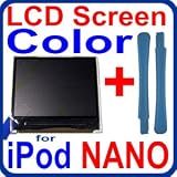 Color LCD Screen for iPod NANO 1GB 2GB 4GB 8GB Replacement + Tools and Installation Manual , Brand New