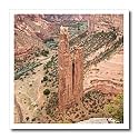 Spider Rock and Canyon de Chelly from Spider Rock Overlook.Canyon de Chelly, Arizona.. - 6x6 Iron On Heat Transfer For White Material