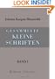 Gesammelte kleine Schriften: Band I. Aufs�tze �ber Recht und Stat (German Edition)