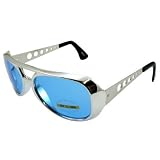 Elvis Aviator Sunglasses Chrome Frame in Many Colors