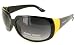 Women's Nine West Black Sunglasses w/Yellow Accents