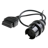 Mercedes Obd2 38 Pin to 16 Pin Adaptor Obdii Connector 