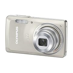 Olympus Mju-5010 Digitalkamera (14 Megapixel, 5-fach Zoom, 6,9 cm (2,7 Zoll) Display, 1GB intern Speicher) Titansilber