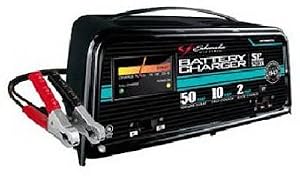 Schumacher Electric SE-5212A LED Car Starter & Charger, Automatic, 50-10-2-Amp