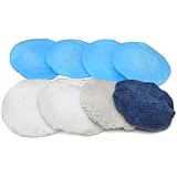 Chicago Power Tools 39606 5-Inch to 6-Inch 8-Piece Waxers Bonnet Set