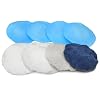 Chicago Power Tools 39606 5-Inch to 6-Inch 8-Piece Waxers Bonnet Set