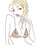 Braza Sweet Romance Candy Bra Style S/9100B