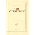 Vous n'�crivez plus ?