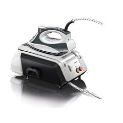 Severin BA 3285 Dampfb�gelstation / Dampfmenge bis zu 90 g/min. / keramikbeschichtete Edelstahlsohle / schwarz-silber